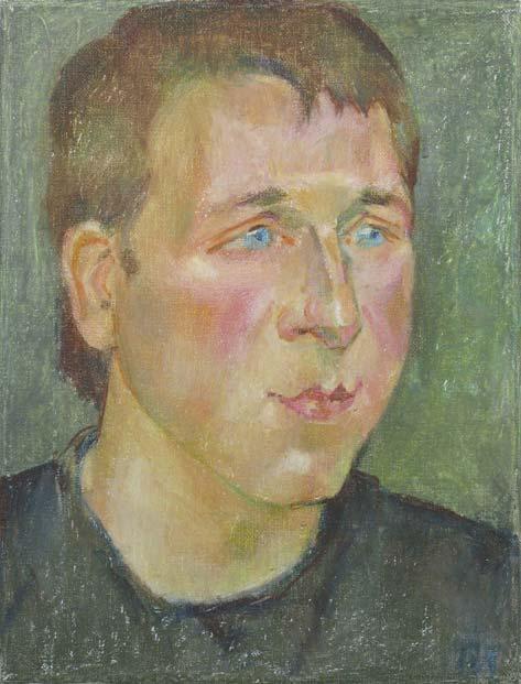 NICOLAY, canvas, oil pastel, 35  27 cm, 2010



