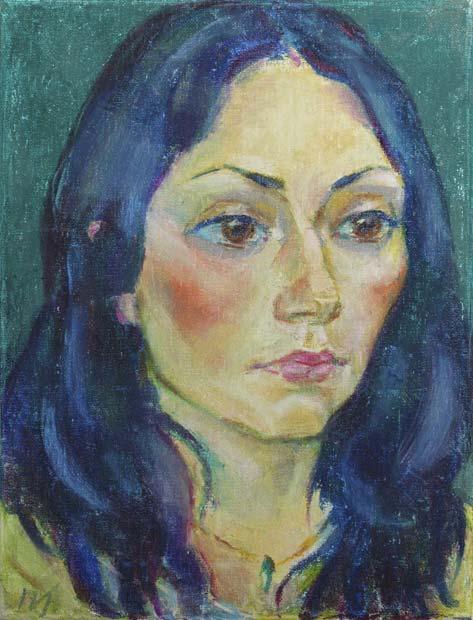 IRA, canvas, oil pastel, 35 � 27 cm, 2010



