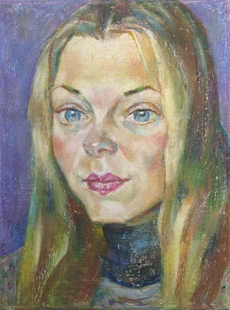 IRA, canvas, oil pastel, 35  27 cm, 2010



