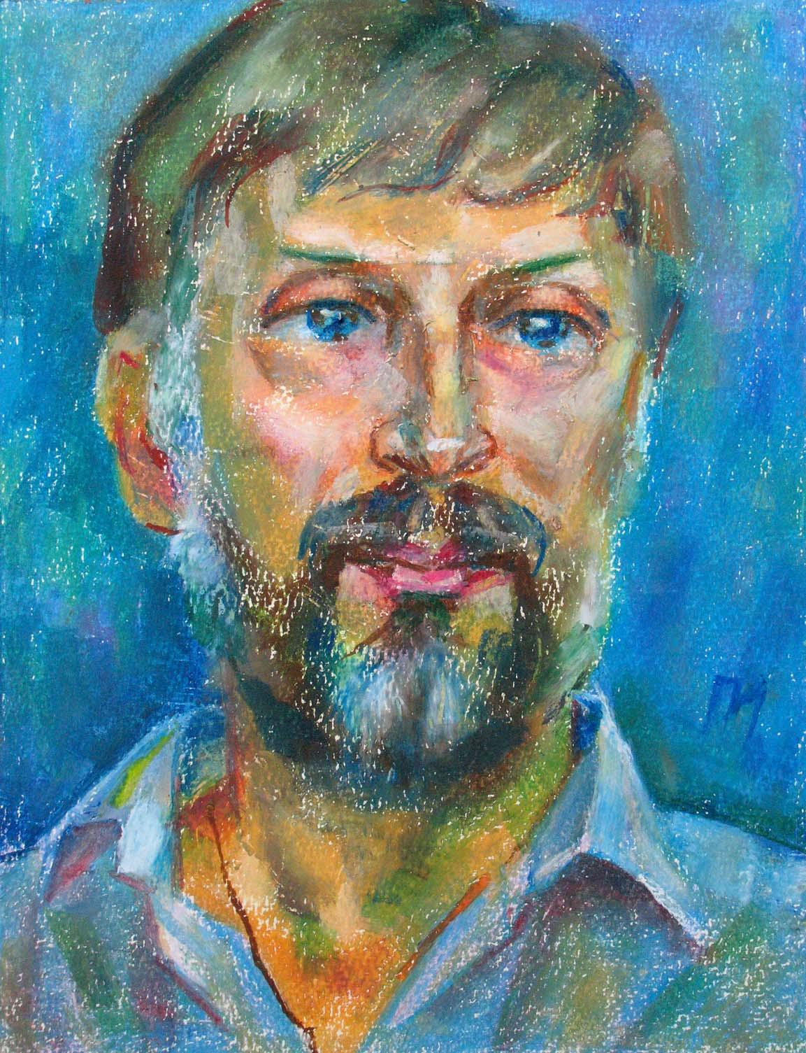 IGOR , paper, oil pastel, 35  27 cm, 2011



