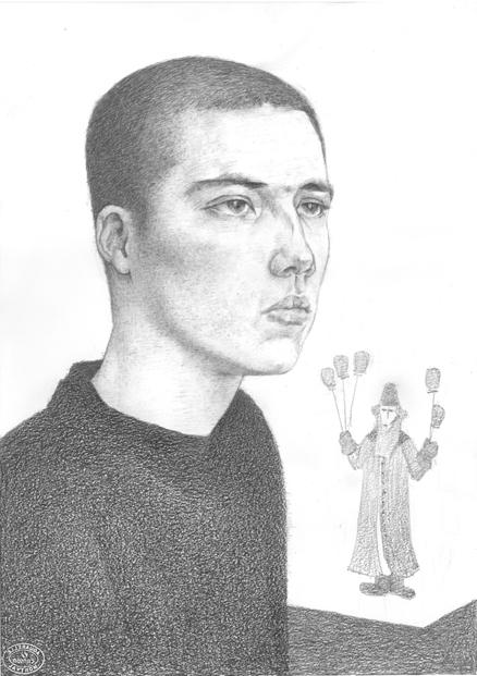 Anton - the portrait by Leonid Petrushin