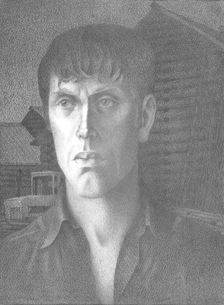 Nicholas Sysoev - the portrait by Leonid Petrushin