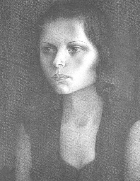 Svetlana Stepanova - the portrait by Leonid Petrushin