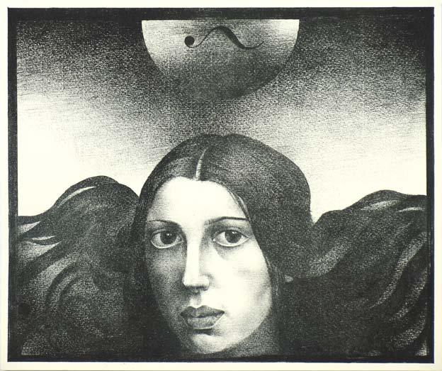 Marina - the portrait by Leonid Petrushin
