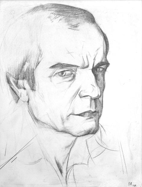 Valera - the portrait by Leonid Petrushin