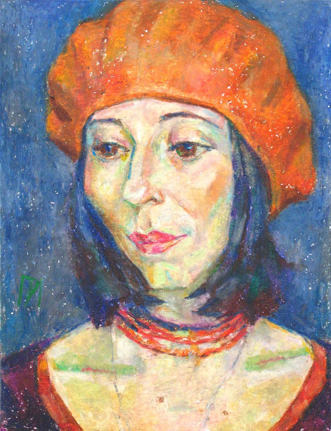 DINA , paper, oil pastel, 35  27 cm, 2011



