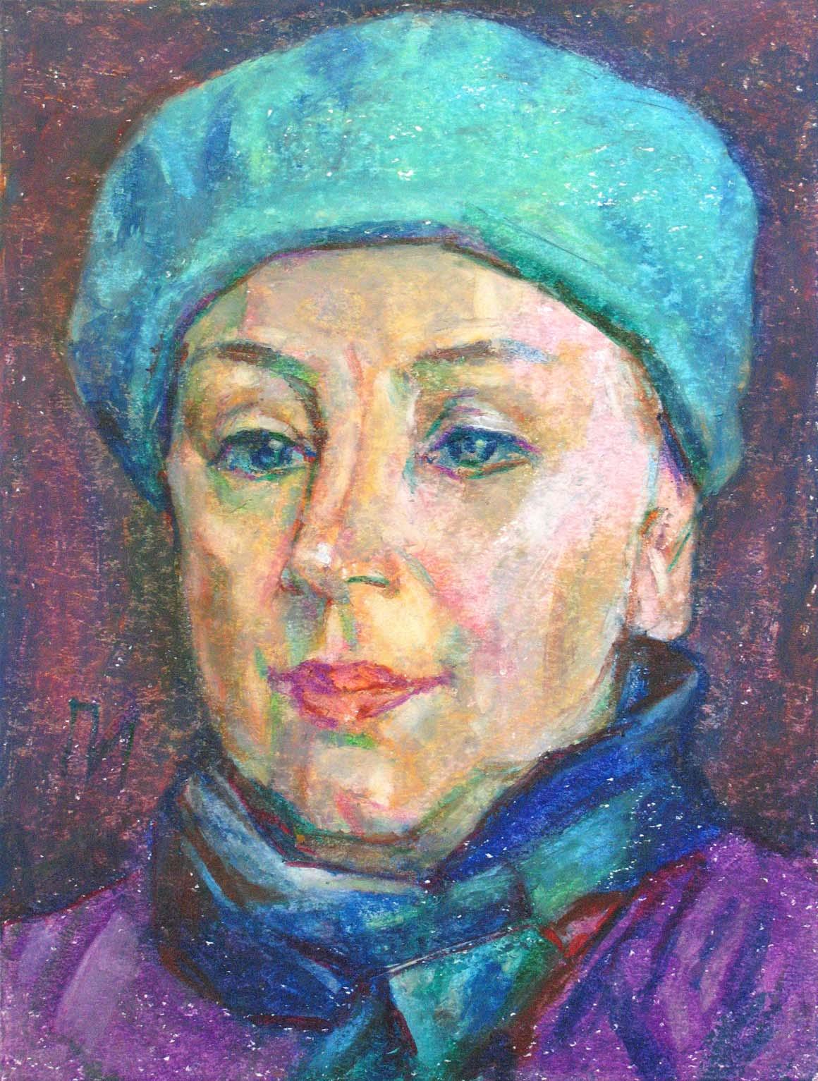 EMMA , paper, oil pastel, 35  27 cm, 2011



