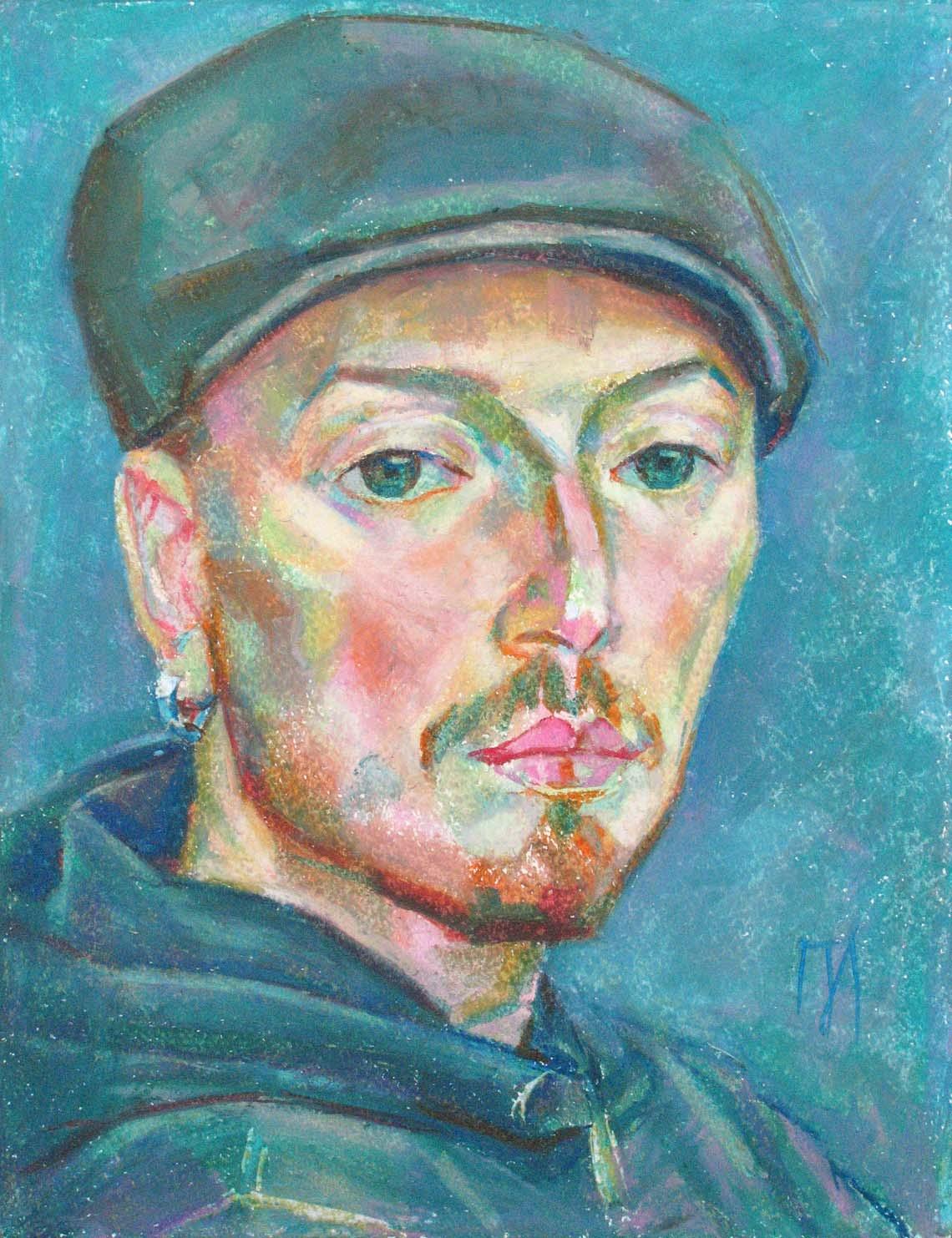 DENIS , paper, oil pastel, 35 � 27 cm, 2012




