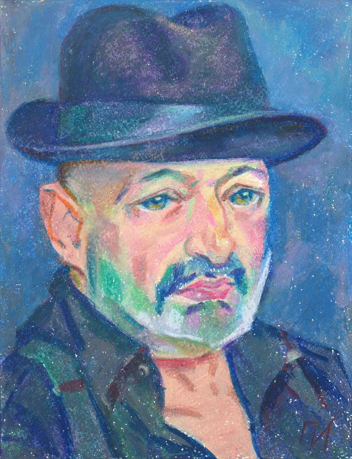 EUGENY , paper, oil pastel, 35 � 27 cm, 2012



