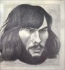 Александр Калугин, бум., карандаш,  53х50 см.,  1973